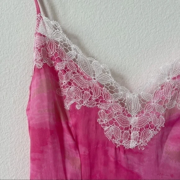 Free People Intimately Pink Luella Tie Dye Lace Bodysuit XS - Picture 8 of 15